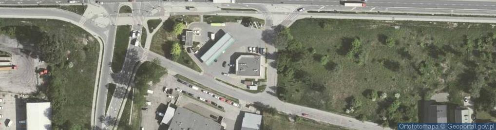 Zdjęcie satelitarne Na stacji BP