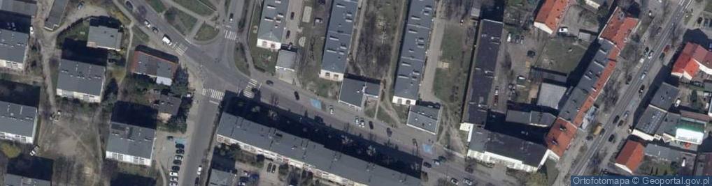 Zdjęcie satelitarne Sklep całodobowy