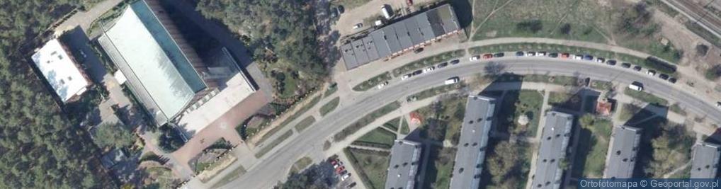 Zdjęcie satelitarne Zazamcze