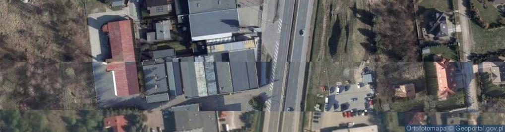 Zdjęcie satelitarne "ADAMO" - Hurtownia motoryzacyjna Grupy Volkswagen. Cz