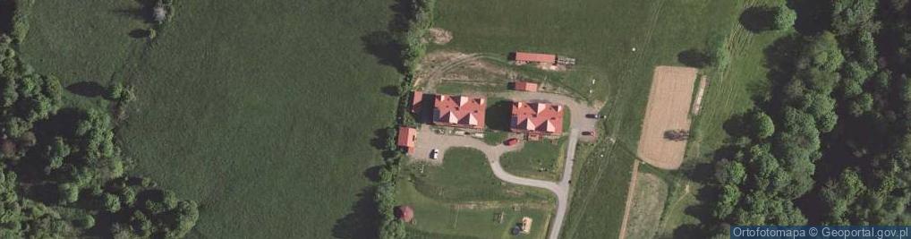 Zdjęcie satelitarne Bieszczadzka Sadyba Sklep Autorski Joanna Szczepkowska-Wethacz