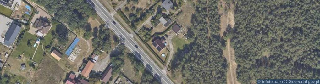 Zdjęcie satelitarne Cybulska Halina. Sklep spożywczo - przemysłowy