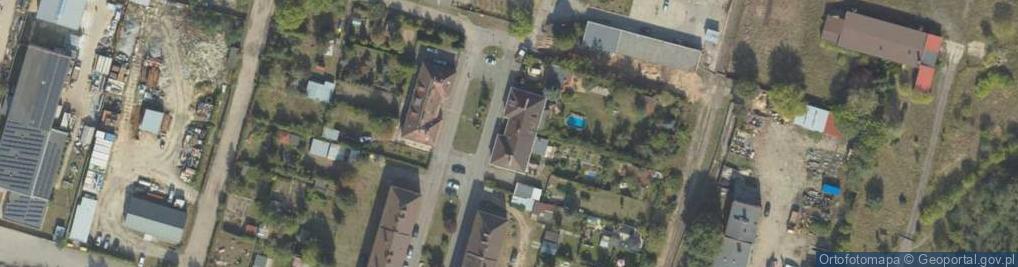 Zdjęcie satelitarne Części zamienne do wózków widłowych - Borwid