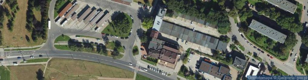 Zdjęcie satelitarne DAM-ROL Kraków