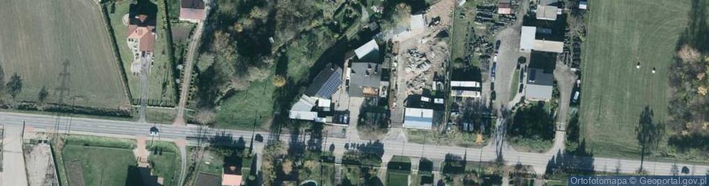 Zdjęcie satelitarne F.P.U.H. "Bomex" Hurtownia Tapicerska