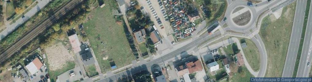 Zdjęcie satelitarne Fenestra - bramy garażowe Częstochowa cennik