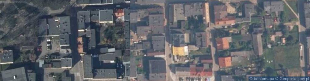 Zdjęcie satelitarne Firany, Kołdry, Karnisze