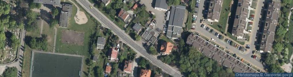 Zdjęcie satelitarne Hurtownia Elektryczna Alkan Technika Świetlna