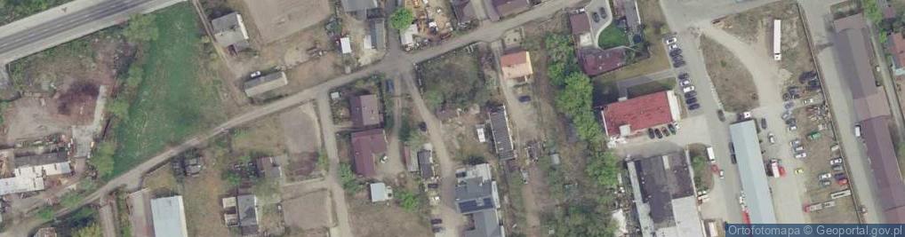 Zdjęcie satelitarne Komin-Eko