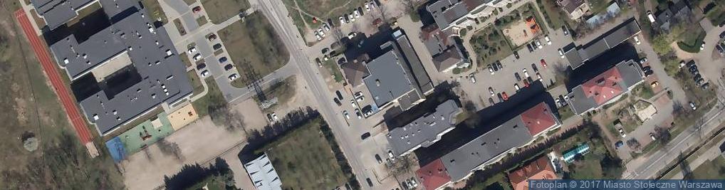 Zdjęcie satelitarne Mlekovita