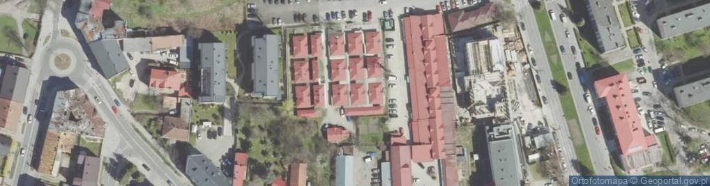 Zdjęcie satelitarne Pasaż grodzki