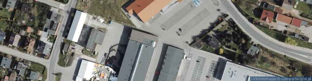 Zdjęcie satelitarne Piratka Sprzedaż hurtowa i detaliczna fajerwerków Chojnice