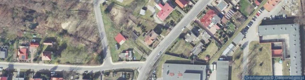 Zdjęcie satelitarne PSB MARKET BUDOWLANY MRÓWKA