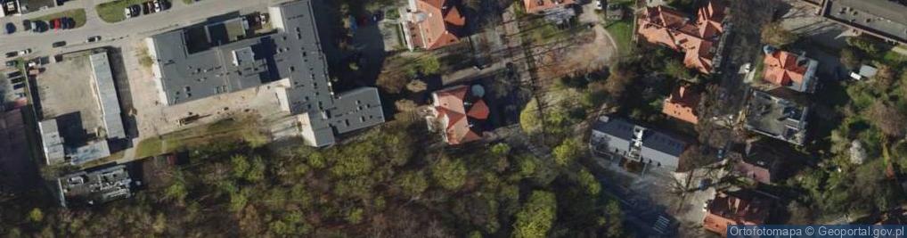 Zdjęcie satelitarne Salon peruk Rokoko Gdańsk peruki naturalne i syntetyczne