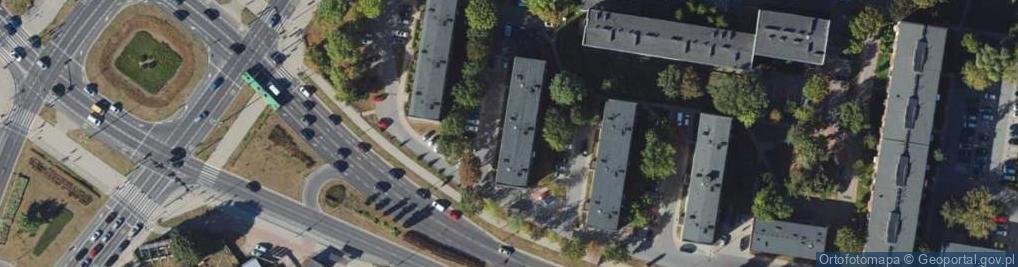 Zdjęcie satelitarne Skarbiec