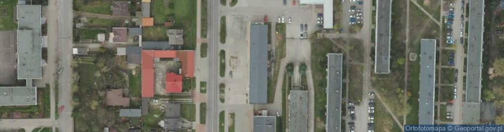 Zdjęcie satelitarne Sklep Meblowy MEBLUX Andrzej Męcina Skierniewice