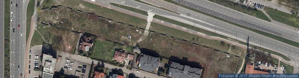 Zdjęcie satelitarne sklep z tapetami Warszawa