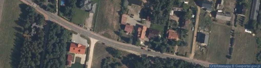 Zdjęcie satelitarne Sklep