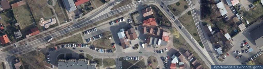 Zdjęcie satelitarne Sylbart Moskitiery Rolety Żaluzje Plisy