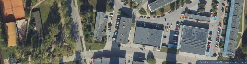 Zdjęcie satelitarne Szklarstwo i Ramiarstwo