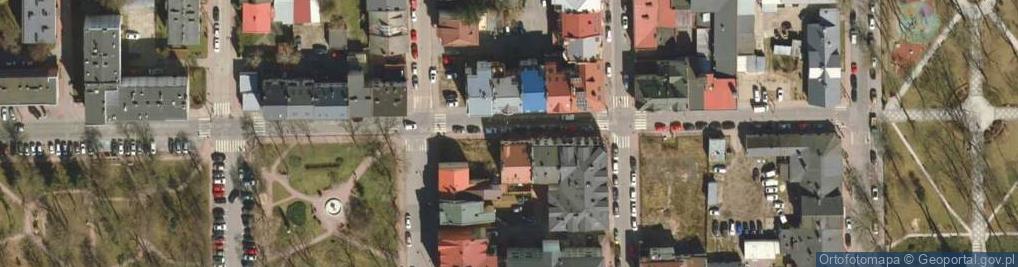 Zdjęcie satelitarne Tkaniny - Firany