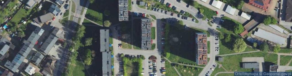 Zdjęcie satelitarne Uni-System. Alarmy i Monitoring - Systemy Zabezpieczeń