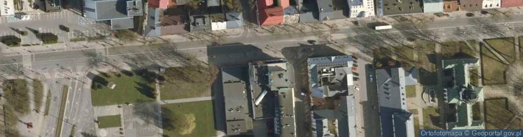 Zdjęcie satelitarne Z antykami