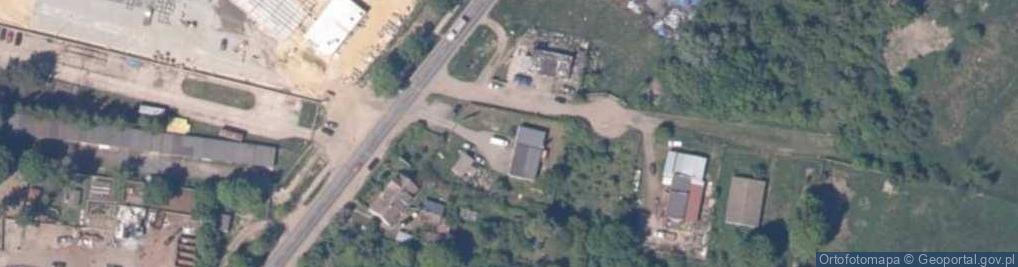 Zdjęcie satelitarne Serwis Skoda