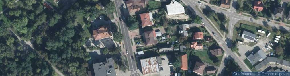 Zdjęcie satelitarne SKOK Wisła - PK Tomaszów Lubelski