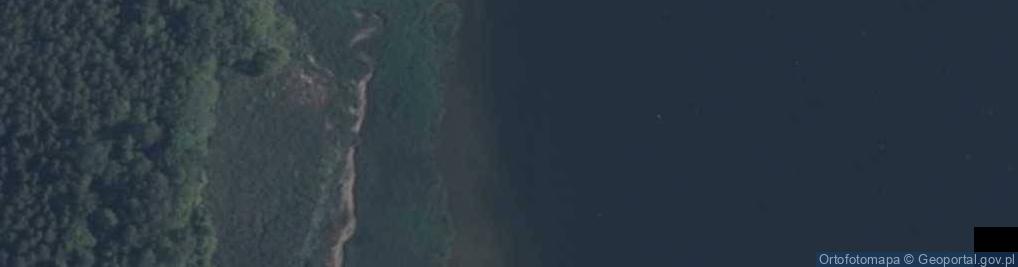 Zdjęcie satelitarne płycizna- jez. Niegocin