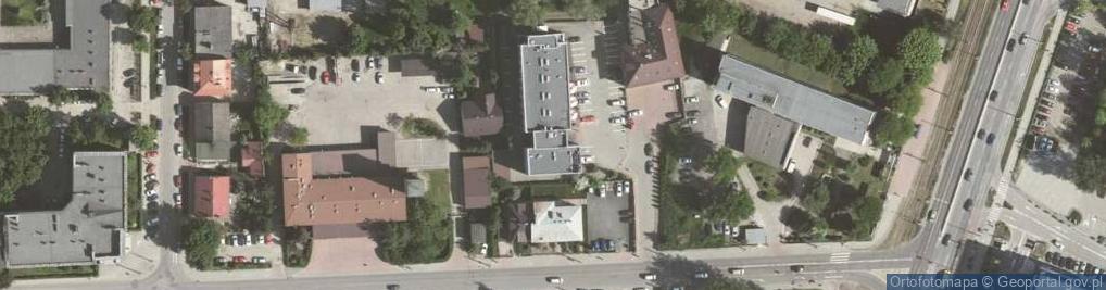 Zdjęcie satelitarne przy hotelu