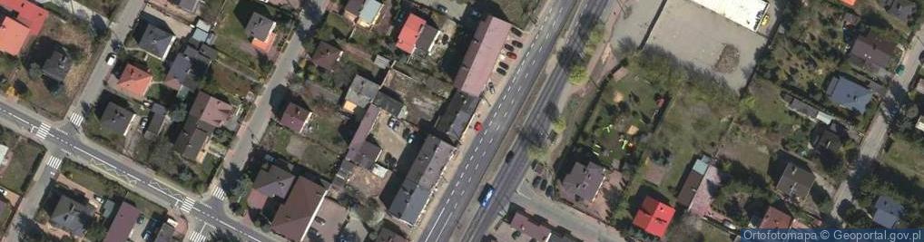 Zdjęcie satelitarne Warszawa - Pustelnik Zachodni