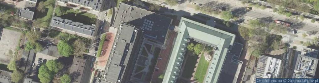 Zdjęcie satelitarne Jan Paweł II w KUL
