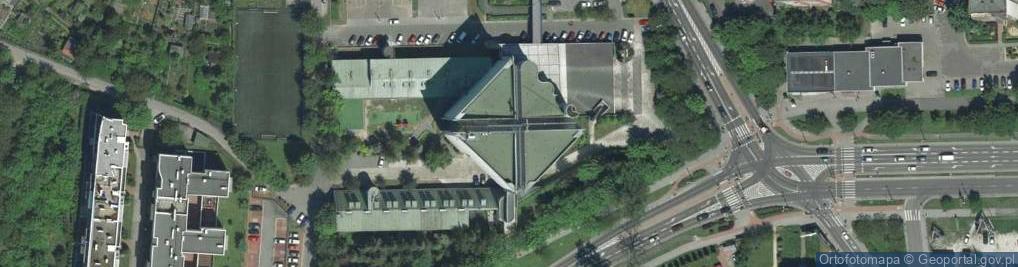Zdjęcie satelitarne Kościół św. Jadwigi Królowej