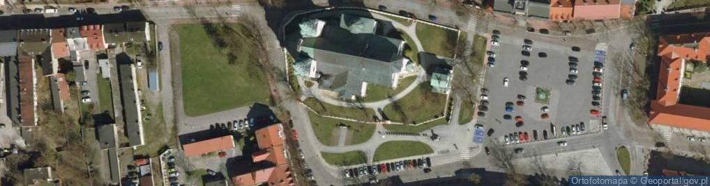 Zdjęcie satelitarne Kościół Wniebowzięcia Najświętszej Marii Panny i św. Mikołaja