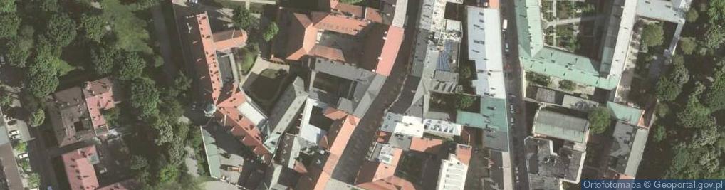 Zdjęcie satelitarne Muzeum Archidiecezjalne Kardynała Karola Wojtyły