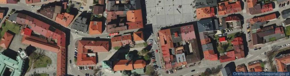 Zdjęcie satelitarne Śladami Jana Pawła II