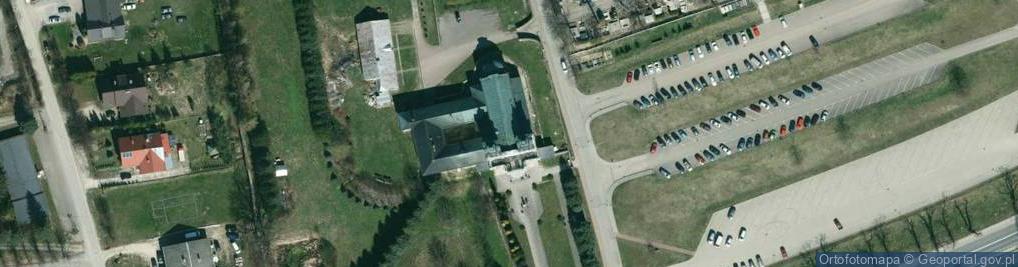 Zdjęcie satelitarne Śladami Jana Pawła II