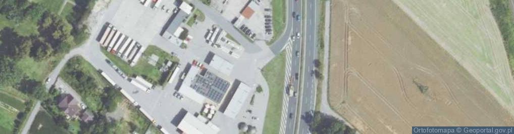 Zdjęcie satelitarne Slovnaft - Stacja paliw