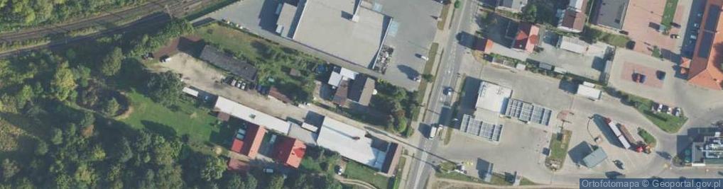 Zdjęcie satelitarne Marcin Peter Zakład Ślusarsko-Kowalski Wulkan