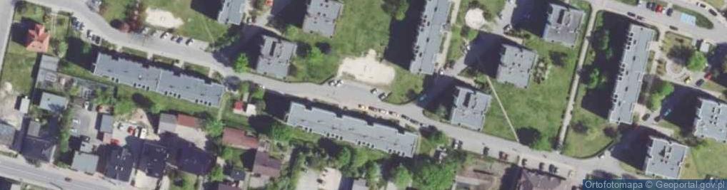 Zdjęcie satelitarne Sławomir Żak Usługi Spawalniczo-Ślusarskie Spaw