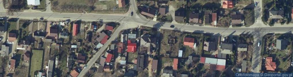 Zdjęcie satelitarne Sylwester Omieciński Usługi Ślusarskie