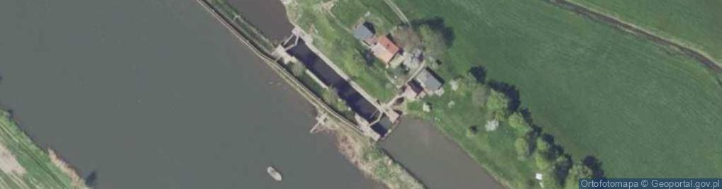 Zdjęcie satelitarne rz. Odra
