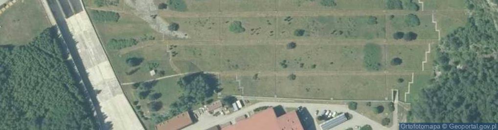 Zdjęcie satelitarne Zapora