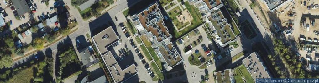 Zdjęcie satelitarne Solarium Golden Sun Gdańsk