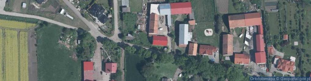 Zdjęcie satelitarne Sołectwo