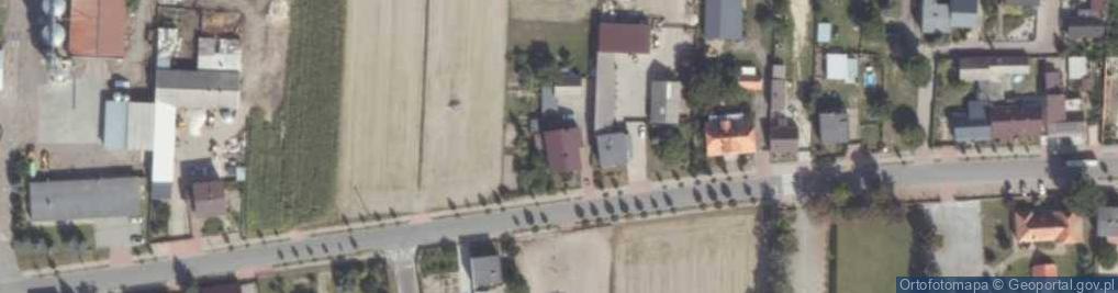 Zdjęcie satelitarne wsi Golina i Stefanów