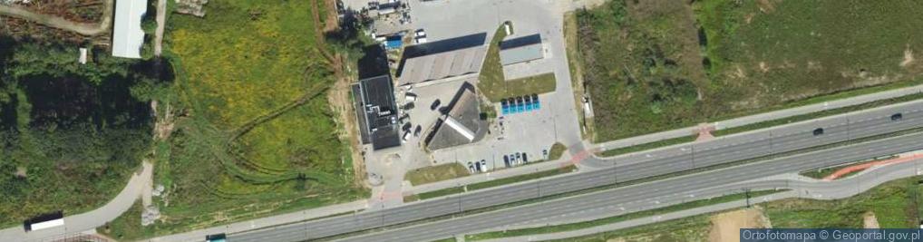 Zdjęcie satelitarne Spar