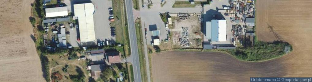 Zdjęcie satelitarne Spar