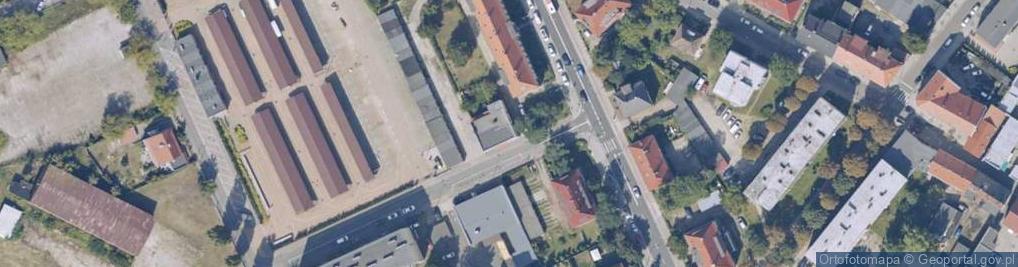 Zdjęcie satelitarne Spar